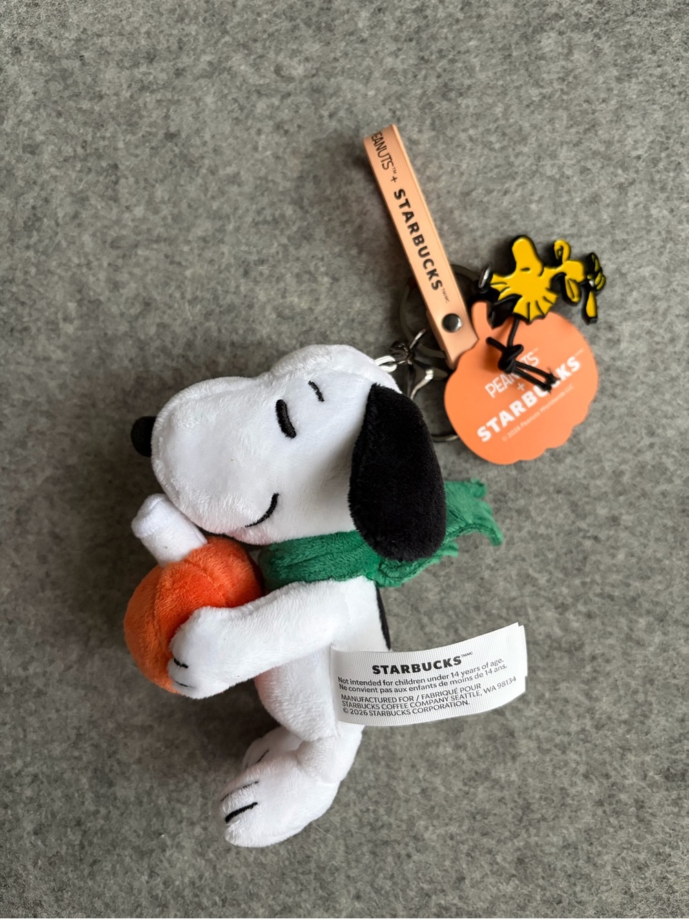 Starbucks Snoopy Bag Charm